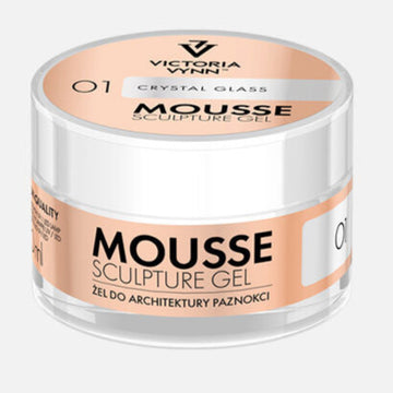 Victoria Vynn Mousse Sculpture Gel - 01 Crystal Glass-15 ml
