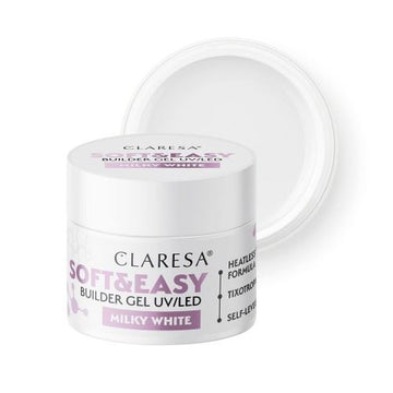 CLARESA BUILDER GEL SOFT&EASY BUILDER GEL MILKY WHITE 90g