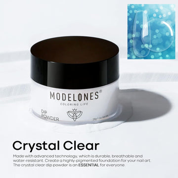 Modelones Dip Powder Clear Color - 1oz.