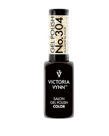 Victoria Vynn Gel Polish - 304 Glamor in Gold Hybrid 8ml