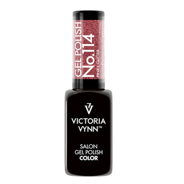Victoria Vynn Gel Polish - 114 Pinky Glitter 8ml