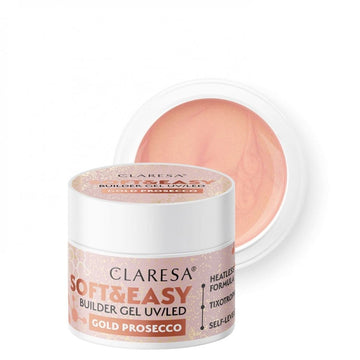 CLARESA BUILDER GEL SOFT&EASY BUILDER GEL GOLD PROSECCO 90G