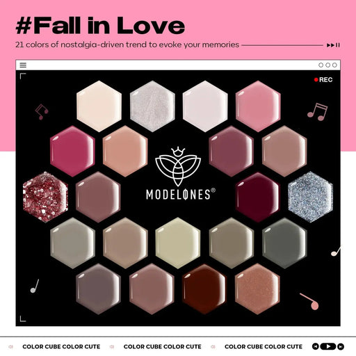 Fall in Love - 21 Colors Solid Cream Gel Polish