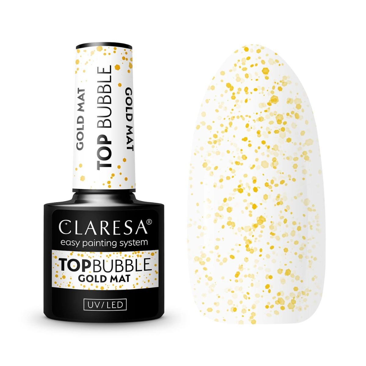 CLARESA TOP BUBBLE GOLD NO WIPE - 5G LIMITED