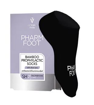 Pharm Foot Bambus Sokker Svart-39-42