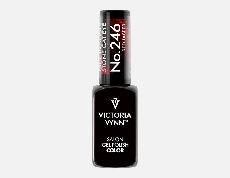Victoria Vynn Gel Polish - 246 Cat Eye Red Jasper 8ml