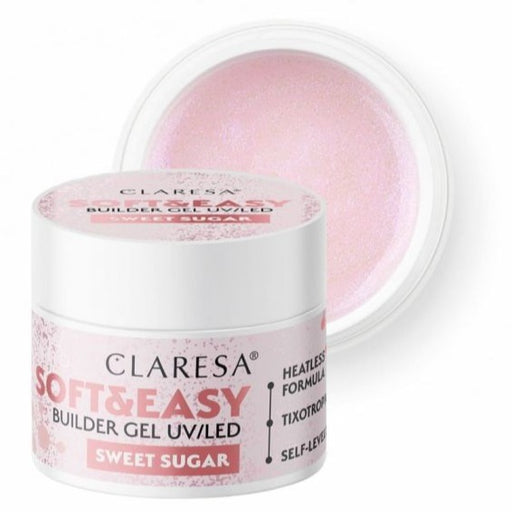Claresa Soft & Easy Builder gel - Sweet sugar 45g.