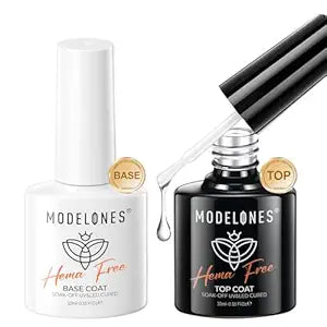 Modelones Hema free Top Coat & Base Coat Set
