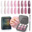 Modelones Gel Polish palette 9 Shades Solid Cream - Refreshing grapefruit
