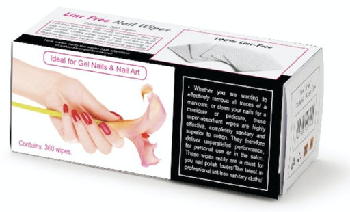 Nail wipes - Lint free
