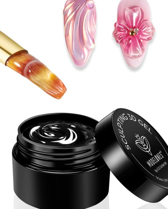 Modelones Sculpting 3d gel 9 g - Clear