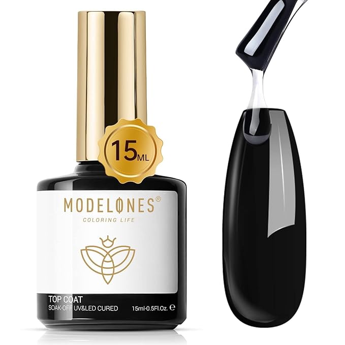 Modelones Gel Top Coat - 15 ml