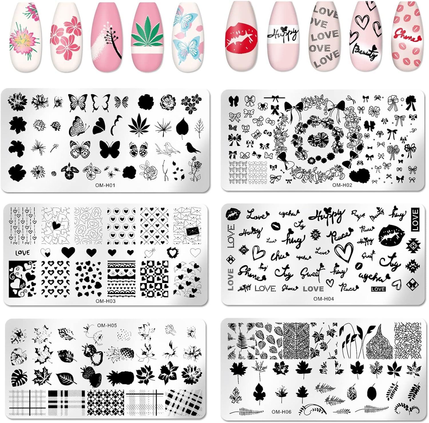 Stamping plates