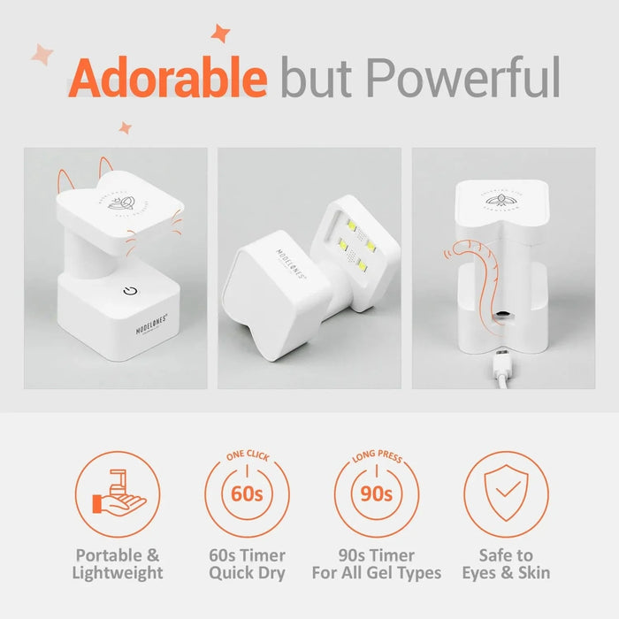 Modelones 8W Mini LED/UV Lamp