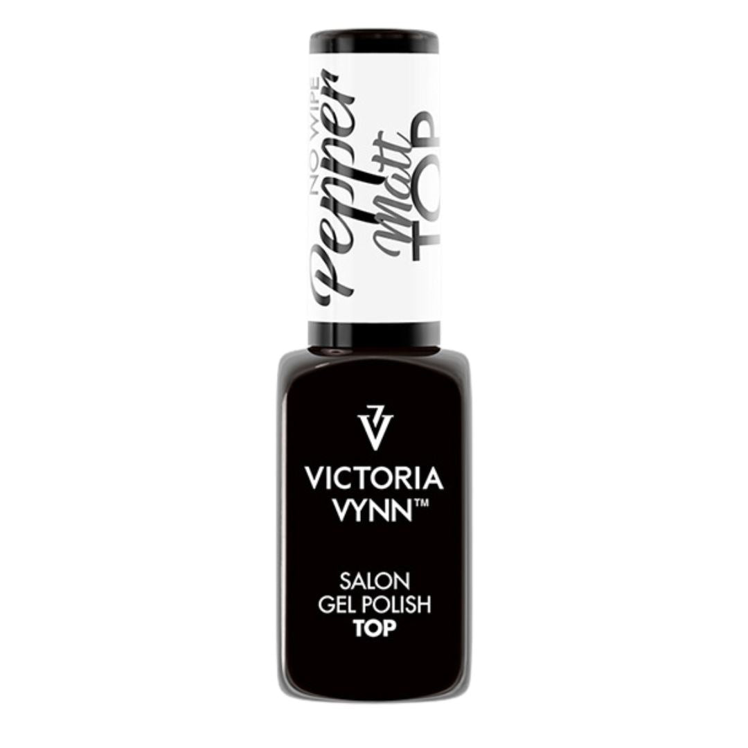 Victoria Vynn Gel Polish - Top Matt Pepper no wipe 8ml