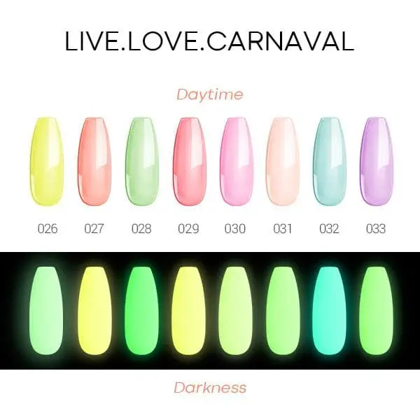 Modelones Dipping set 8 colours - Live Love Carnival