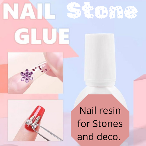 Nail stone resin