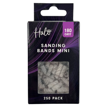 Halo Sanding Bands MINI white - 180 grit -  250 pk.