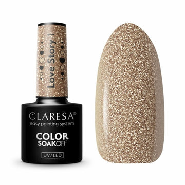 Claresa gel polish - Full glitter 2