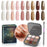 Modelones Gel Polish palette 9 Shades Solid Cream - Best ever coffee time