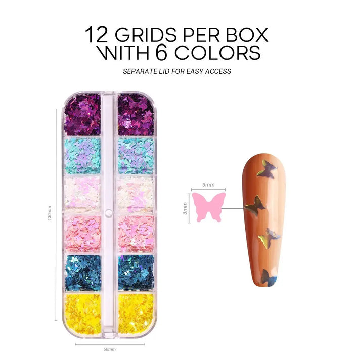 Butterfly Effect - Nail Art Glitter Kit