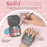 Modelones Gel Polish palette 9 Shades Solid Cream - Creamy Squid Ink Pasta