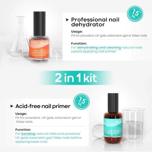 Modelones Natural Nail Prep Dehydrator set