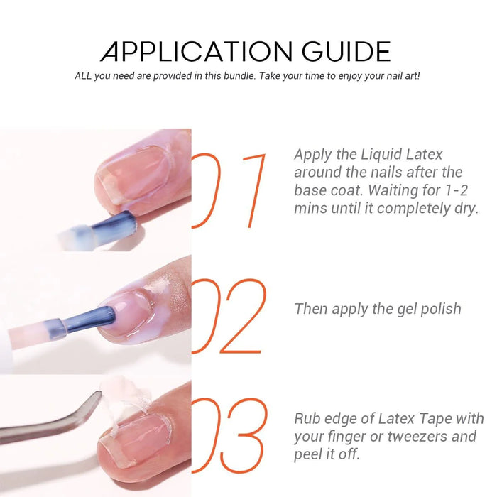 Modelones Peel Off Latex Tape