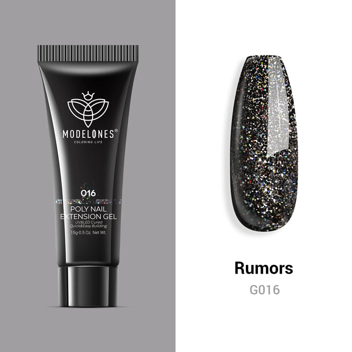 Modelones Single Poly Nail Gel (15g) Rumors