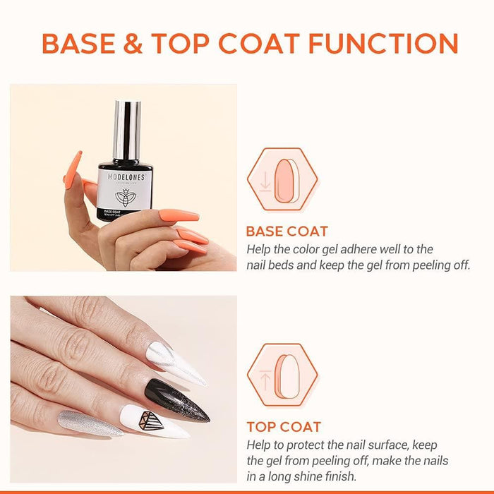 Modelones Top Coat & Base Coat Set