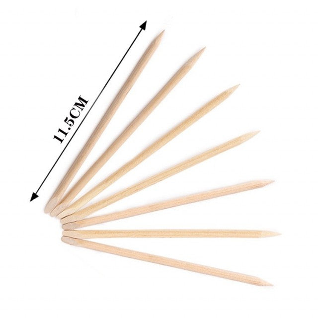 Orange wood stick (pack of 12)